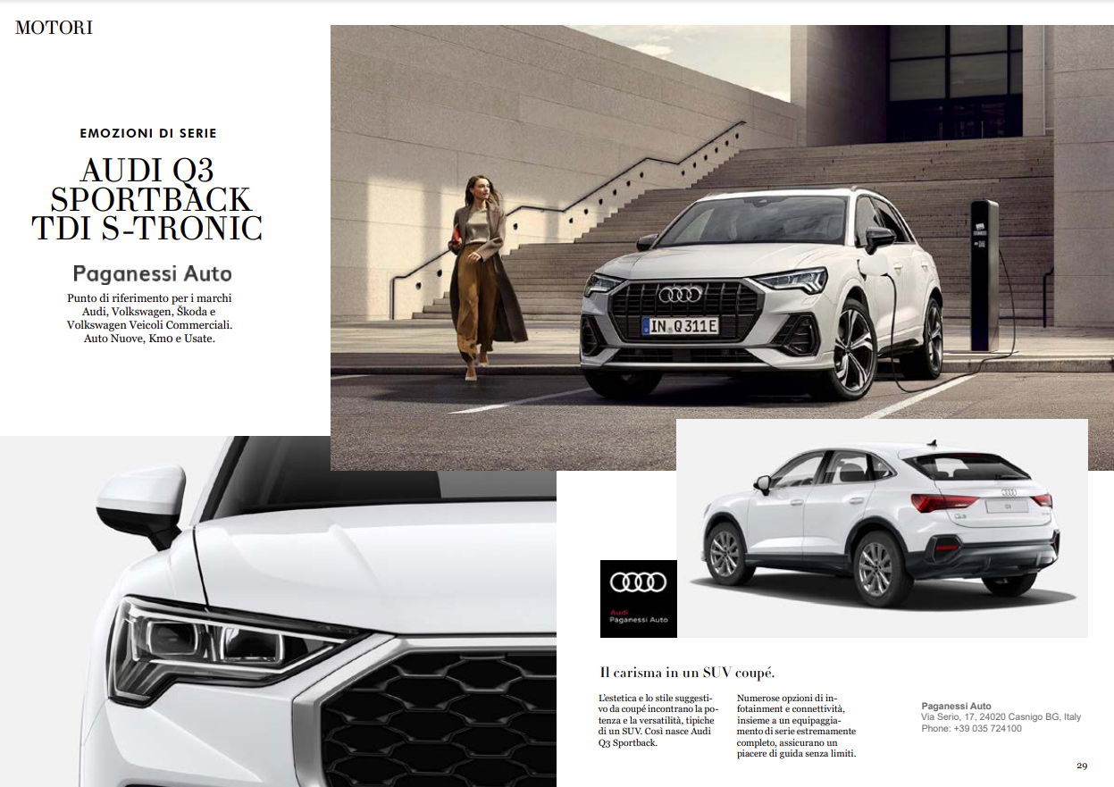 Audi Q3 Sportback TDI S-Tronic