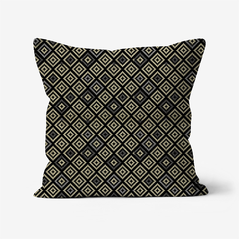 Doroteo Design Geometric Tribal Chequered Pattern Collection Home Decor Luxury Cushion Pillow