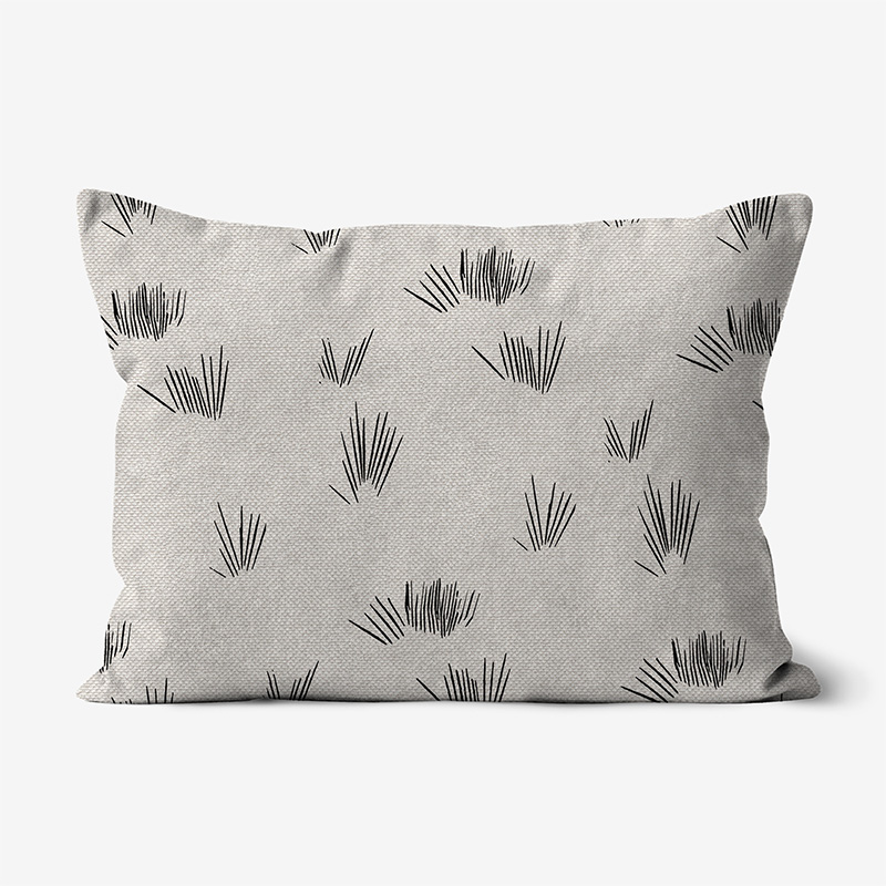 Doroteo Design Woodcut Striped Pattern Collection Home Decor Luxury Cushion Pillow