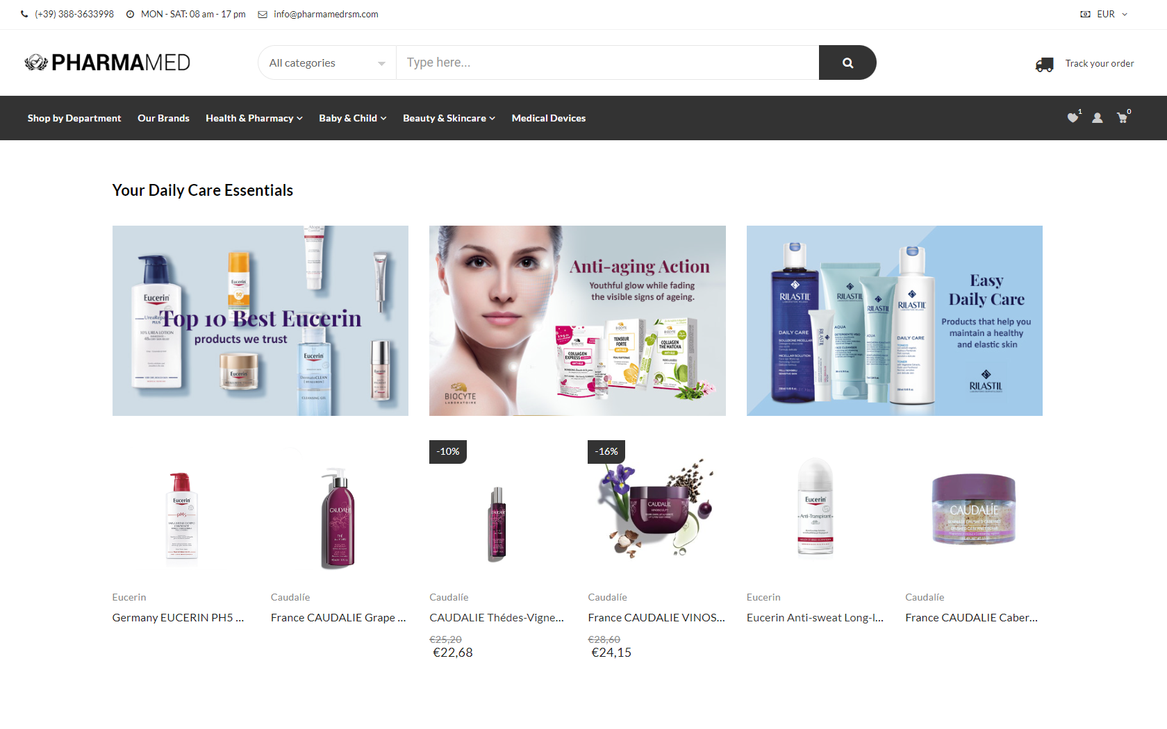 Pharmamed medical beauty skincare